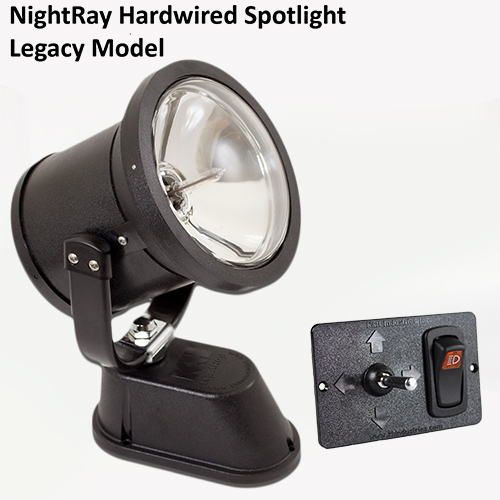 NightRay Hardwired Spotlights, Models Remote Control Vehicle Spotlights, NightRay Vehicle