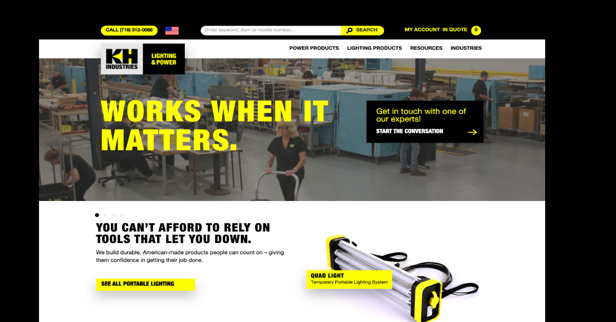 Introducing Our Much Anticipated New Site KH Industries