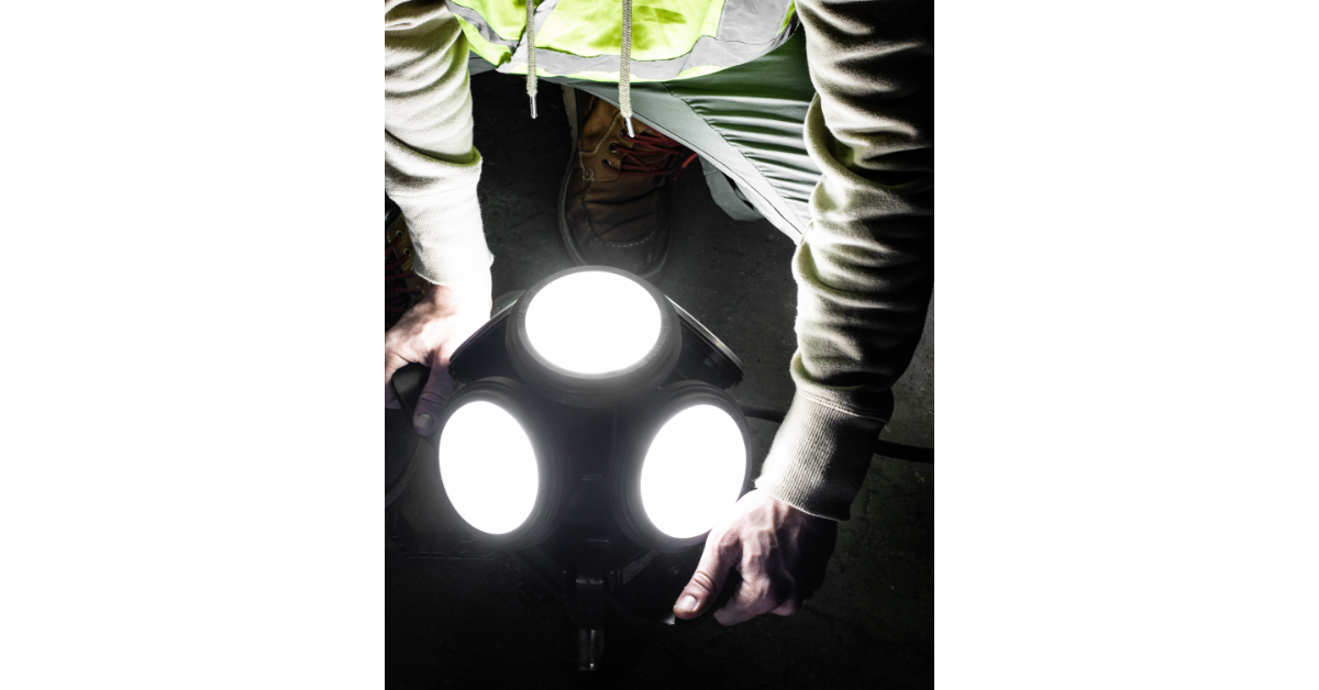 Example of HazRay™ Multi-Head LED Explosion Proof Light in Use. Suitable for CID1 and CID2 Hazardous Locations.
